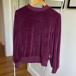 Suzi Kondi Perissa Velour Sweatshirt